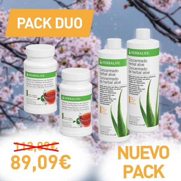 Pack DUO - 2 Té | 2 Aloe